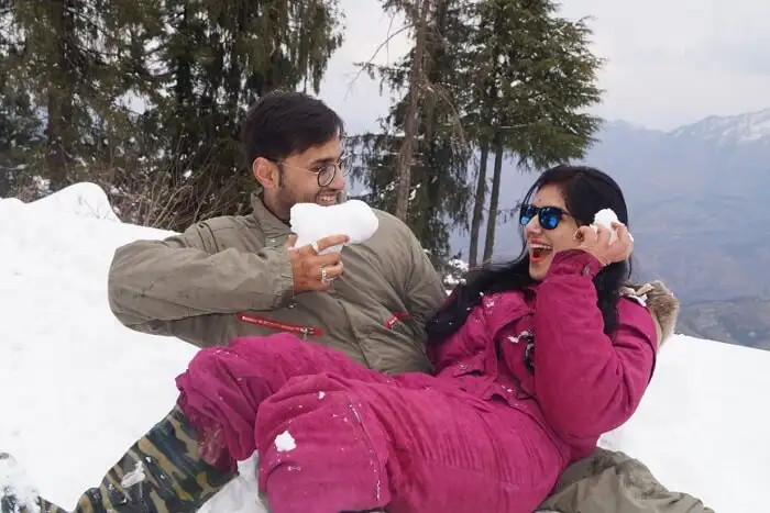 Manali Snowy Honeymoon
